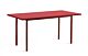 HAY Two-Colour tafel-Red - Red-160x82x74 cm