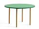 HAY Two-Colour Round tafel-Ochre - Green Mint-∅ 120 cm
