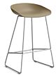 HAY About a Stool AAS38 barkruk RVS onderstel-Zithoogte 65 cm-Clay