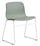 HAY About a Chair AAC08 wit onderstel stoel- Fall Green