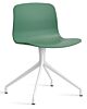 HAY About a Chair AAC10 wit onderstel stoel- Teal Green