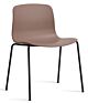 HAY About a Chair AAC16 zwart onderstel stoel- Soft Brick