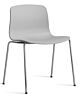 HAY About a Chair AAC16 chroom onderstel stoel- Concrete Grey