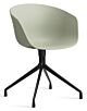 HAY About a Chair AAC20 zwart onderstel stoel-Pastel green