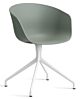 HAY About a Chair AAC20 wit onderstel stoel-Fall Green