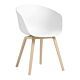 HAY About a Chair AAC22 stoel zeep onderstel-White