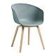HAY About a Chair AAC22 stoel zeep onderstel- Dusty Blue