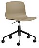 HAY About a Chair AAC50 gasveer bureaustoel - zwart onderstel-Clay