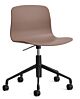 HAY About a Chair AAC50 gasveer bureaustoel - zwart onderstel-Soft Brick