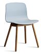 HAY About a Chair AAC12 Walnoot onderstel stoel- Slate Blue