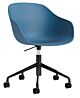 HAY AAC 252 bureaustoel-Zwart onderstel-Azure blue