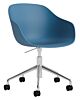 HAY AAC 252 bureaustoel-Chrome onderstel-Azure blue
