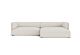 FEST Bolster hoekbank met divan-Alpine - Ivory - 101-Divan rechts