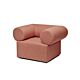 Puik Chester fauteuil-Rose