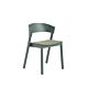 muuto Cover Side Chair textiel zit-Green