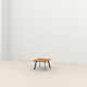 Studio HENK New Co Coffee Table Square 70-Zwart-Hardwax oil natural