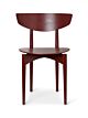 Ferm Living Herman Wood Dining Chair eetkamerstoel-Red Brown