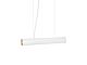 Ferm Living Vuelta hanglamp-White/Brass-Small