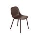 Muuto fiber outdoor side chair stoel-Brown Red