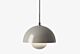 &amp;tradition Flowerpot VP10 hanglamp-Grey beige