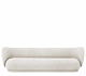 Ferm Living Rico 4-zits bank stof Brushed-Off-white