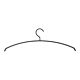 Spinder Design Silver kledinghanger (set van 5)-Zwart