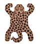 Ferm Living Safari Leopard vloerkleed