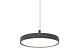 Louis Poulsen Slim Round Suspended hanglamp-Donker aluminium-∅ 44 cm
