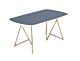 Gazzda Koza Linoleum Table tafel-160x90 cm-Smokey blue