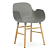 Normann Copenhagen stoel Form armchair eiken-Grijs