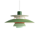 Louis Poulsen PH 5 hanglamp-Groen