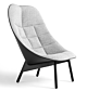 HAY Uchiwa Quilted Fauteuil-Front hallingdal/ 126-back sierra/ SI1001
