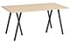 HAY Loop stand tafel-160x77.5 cm-Black - Oak