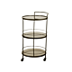 Ethnicraft Lucy Bar cart trolley Brons OUTLET