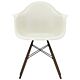 Vitra Eames DAW stoel met donker esdoorn onderstel-Pebble