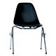 Vitra Eames DSS stapelbare stoel-Basic dark