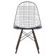 Vitra Eames Wire Chair DKW stoel-Esdoorn, donker