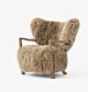 &tradition Wulff ATD2 oiled oak fauteuil-Honey