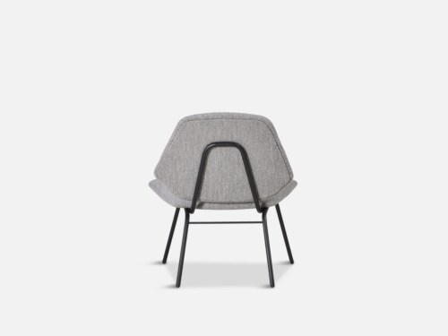 WOUD Lean Lounge Chair stoel-Stone Grey