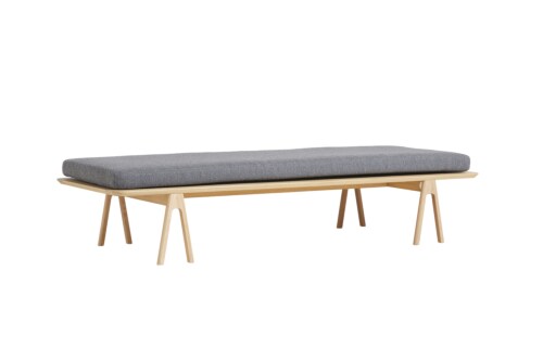 WOUD Level Daybed bank-Eiken-Grey