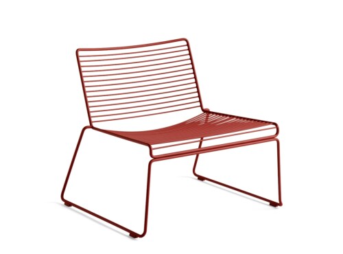 HAY HEE lounge chair stoel-Rood
