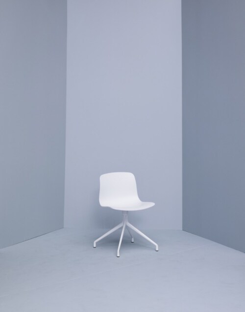 HAY About a Chair AAC10 wit onderstel stoel- Concrete Grey
