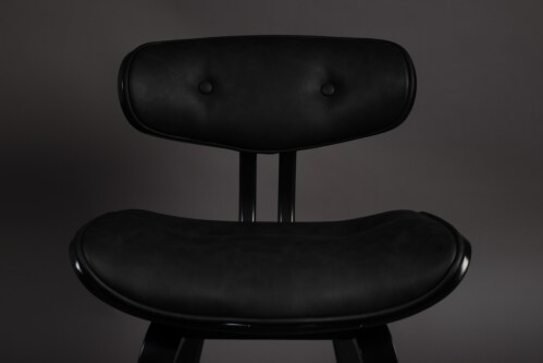 Dutchbone Blackwood black stoel