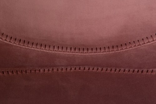 Dutchbone Franky Velvet barkruk-Roze-Zithoogte 65 cm