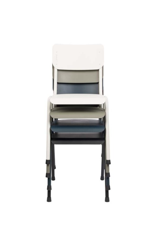 Zuiver Back to School outdoor stoel-Grey blue