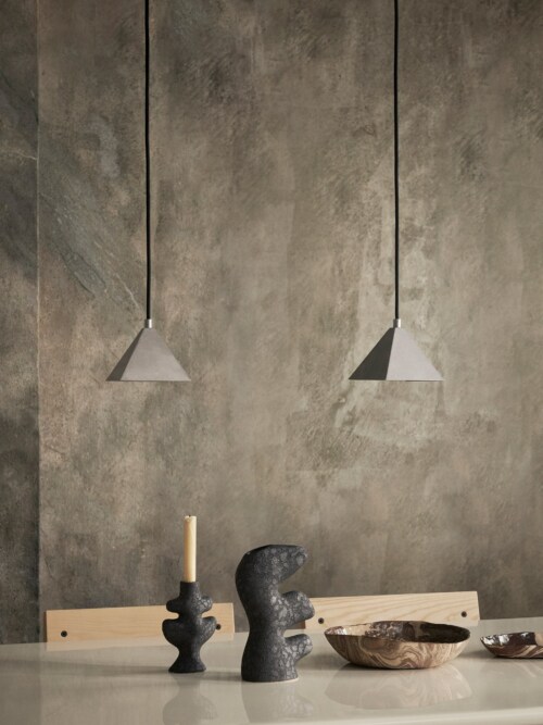 Ferm Living Kare hanglamp-Dark grey
