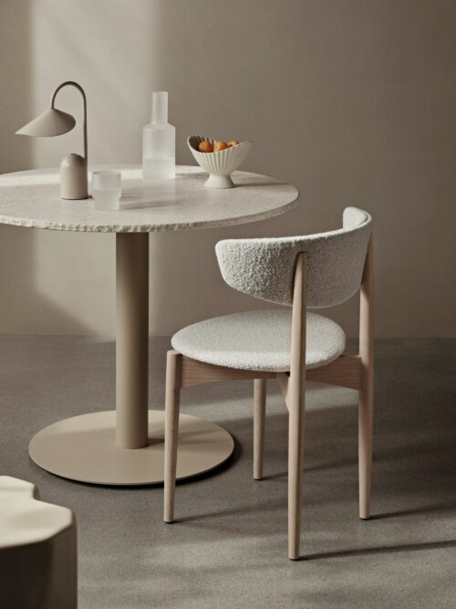 Ferm Living Herman Dining Chair gestoffeerd-White Beech