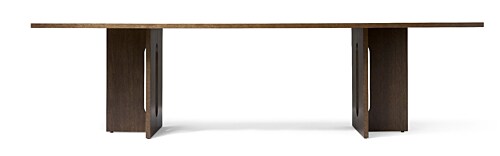 Audo Copenhagen Androgyne Rectangular eettafel-280x110 cm-Donker eiken
