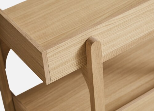 WOUD Utility Shelf side table-Oak