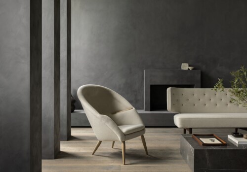 Audo Copenhagen Oda Lounge fauteuil-Oak-Hallingdal 65 200